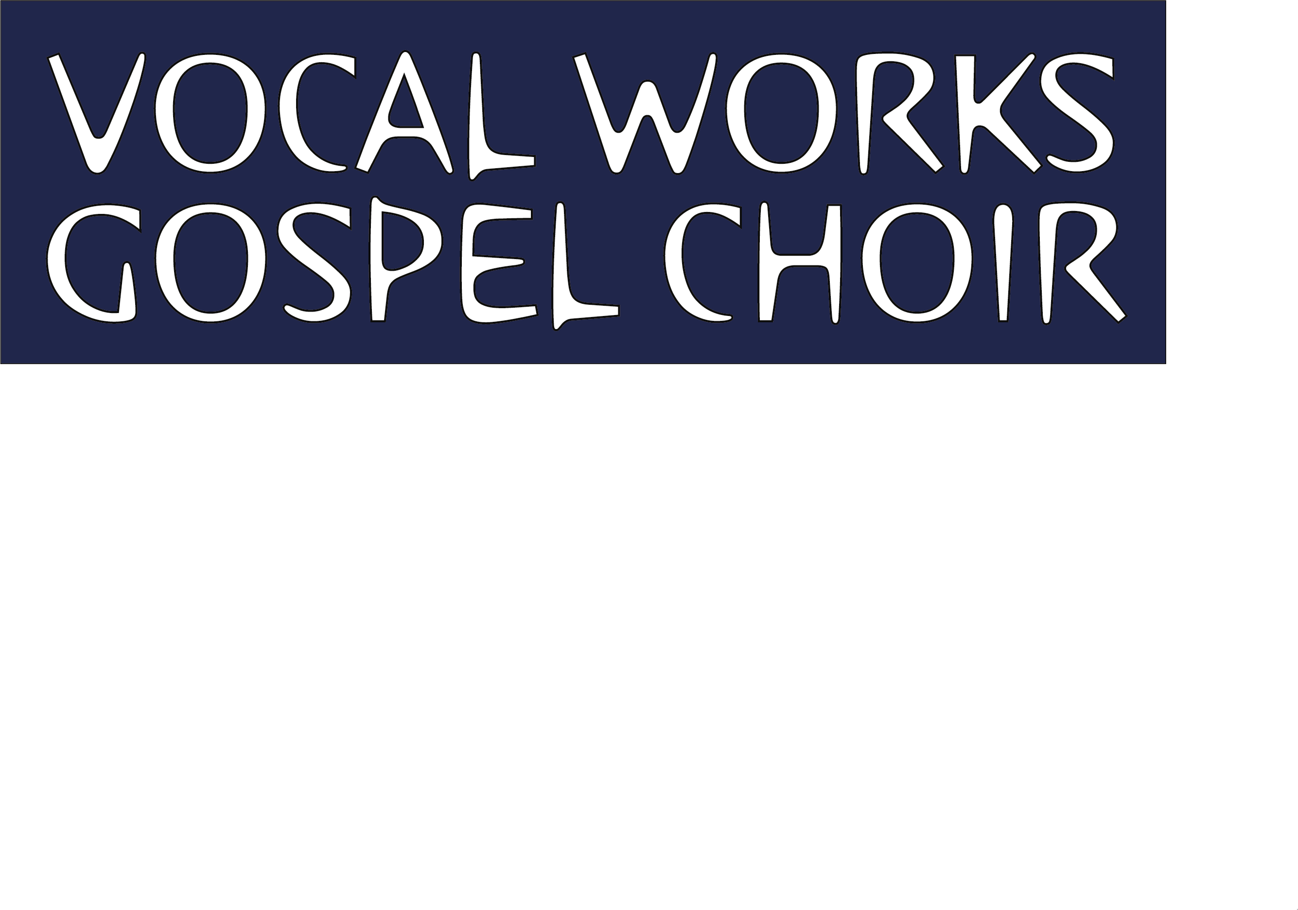 VocalWorks : Pop, Soul & Gospel Choir logo